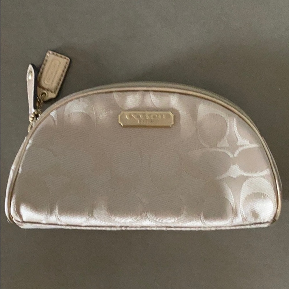 Coach travel make up bag